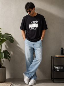 Puma Black Graphic T-Shirt