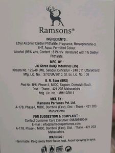 Ramson U R Lovely Perfume 30 Ml Amazing Fragrance