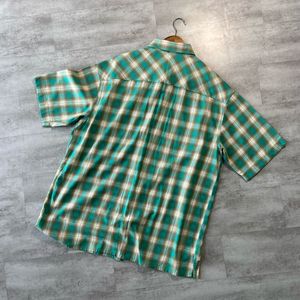 Men's Plaid Short Sleeve Shirt