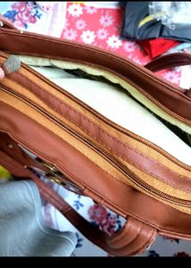 Unused Stylish Brown Tote bag with Tassels – Store