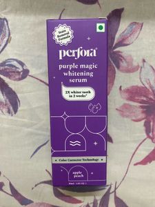 (1)Perfora Purple Magic Whitening Serum