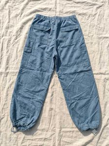 Blue Cargo Pants