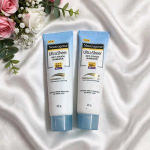 Pack of 2 Neutrogena Ultra Sheer Sunscreen SPF 50+
