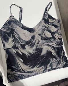 Abstract Print Camisole Top