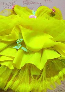 Very Fancy Cute And Beautiful Princess Frock