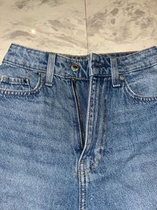 Blue Denim Shorts