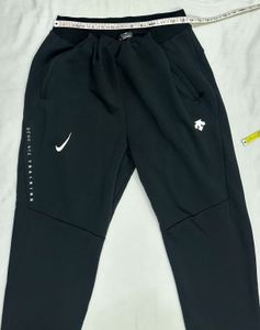 Nike x Descente Training Black Joggers | Slim Fit
