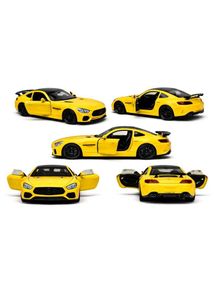 Yellow Mercedes-Benz AMG GT Toy Car
