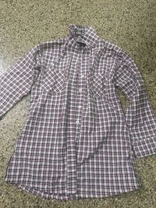 Checked Long Sleeve Shirt