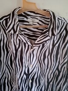 Jack &amp; Jones Zebra Pattern Shirt