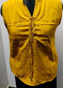 Stylish Mustard Yellow Top