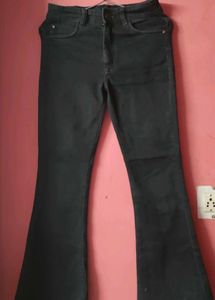 Classic Flared Dark Wash Jeans