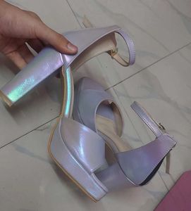 Chunky Platform Block Heels