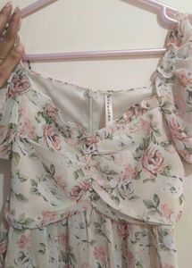 Floral Puff Sleeve Top