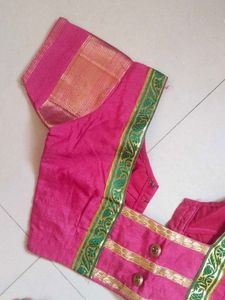 Stylish Pink Ethnic Blouse