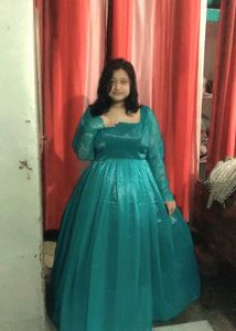 Teal Gown