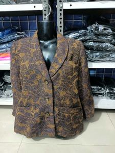 Stylish Floral Women's Blazer, Jacket