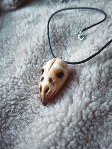 Raven Skull Gothic Pendant