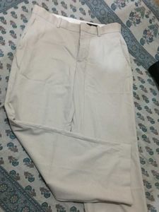 Men's Beige Casual Pants