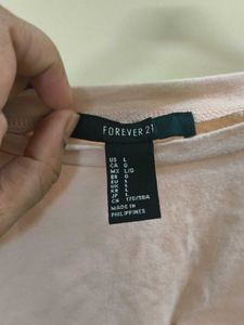 Pink Twist Front Crop Top
