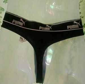 PUMA Black Thong