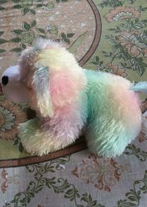 Rainbow Plush Puppy