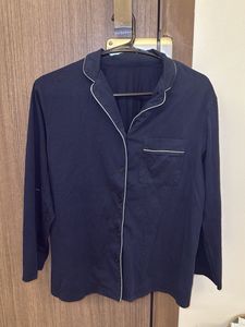 Classic Navy Pyjama Top