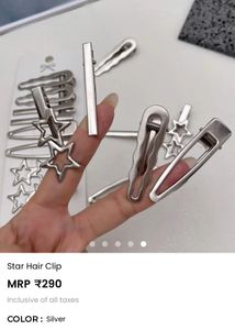 Cute Star Hair Clip Set