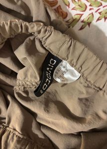Khaki Parachute Pants