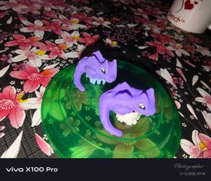 Cute Purple Dragon Figurines