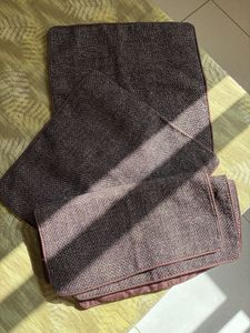 Set of 5 Brown Textured Pillow Covers