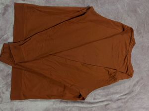 OOTD Rust Crewneck Sweatshirt