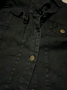Black Denim Jacket