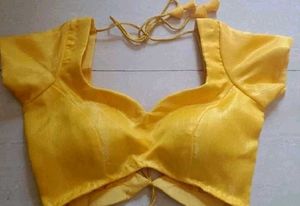 raw /banglore silk blouse padded