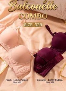 Balconette Combo Lightly Padded Bras