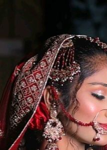 pakistani Red full  jwellery set