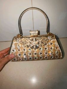 Sparkling Rhinestone Clutch Evening Bag