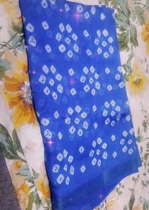Blue Saree