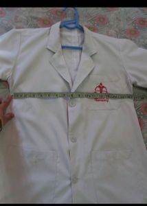 100 % cotton lab Coat - Service to Humanit
