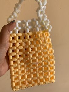 Handmade Mobile Pouch With Beads