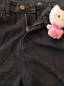 Classic Black Denim Jeans