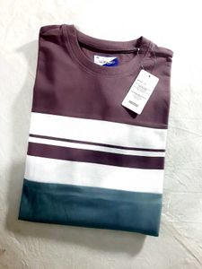 Men's Color Block Crewneck T-Shirt