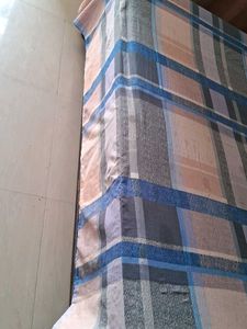 Plaid Cotton Bed Sheet
