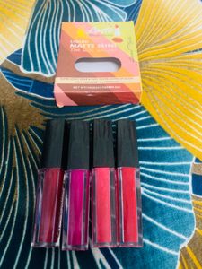 Mini Matte Lipstick Swatches