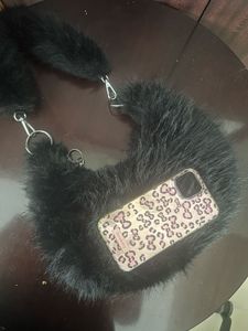 Fluffy Faux Fur Hand bag