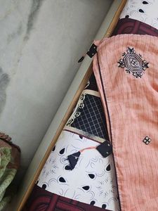 Peach Dupatta