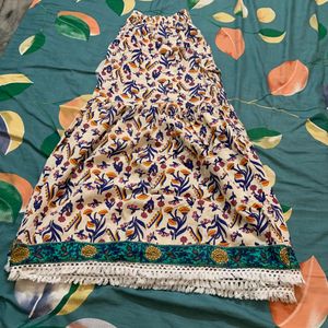 kurta and garara suit with umbrella sleeve