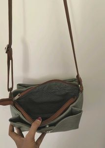 Stylish green Crossbody Bag