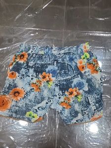 Combo of a top and shorts