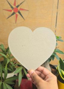 Handmade Totoro Heart Shaped Painting